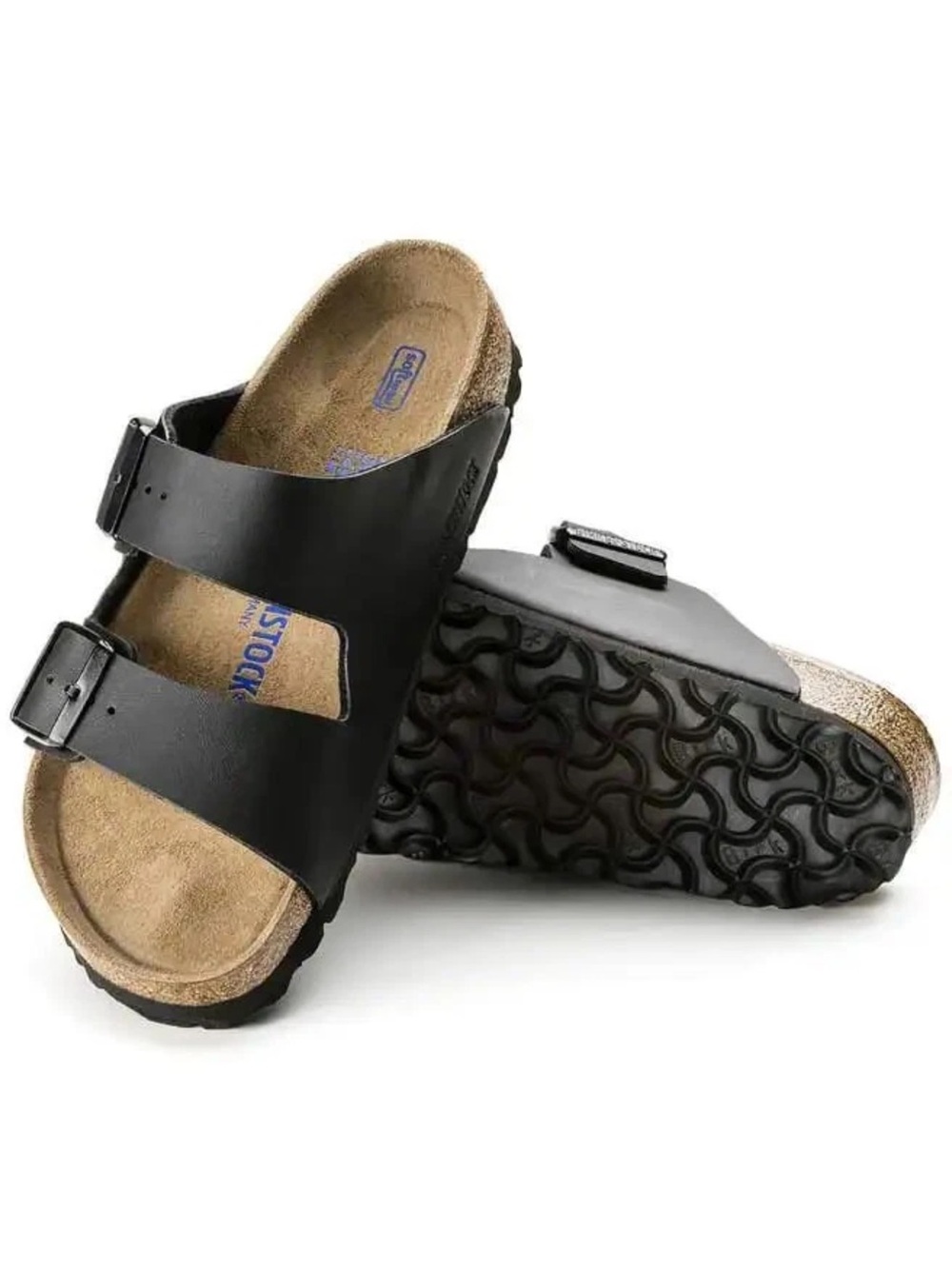 Birkenstock Arizona Birko-Flor Soft Footbed Unisex Sandals Size EU 38-41